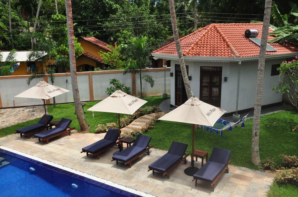 Helis Place Bed and Breakfast Unawatuna Esterno foto